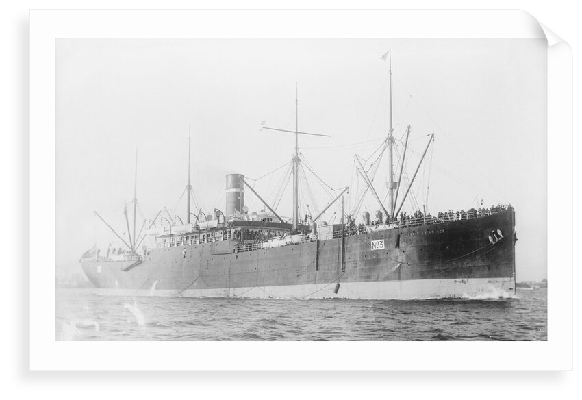 'British Prince' (Br, 1899) under way by unknown