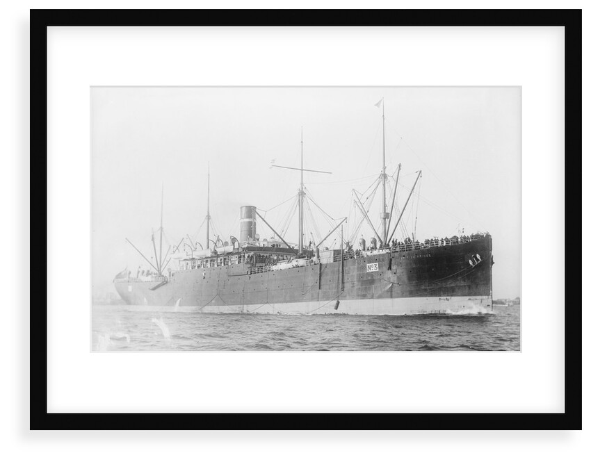 'British Prince' (Br, 1899) under way by unknown