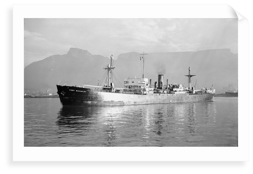 'Fort Nakasley' (1943) April 1948 in Cape Town Harbour by unknown