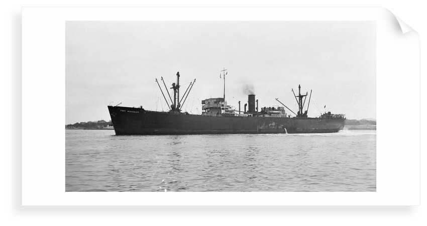 General cargo 'Fort Nakasley' (1943) under way by unknown