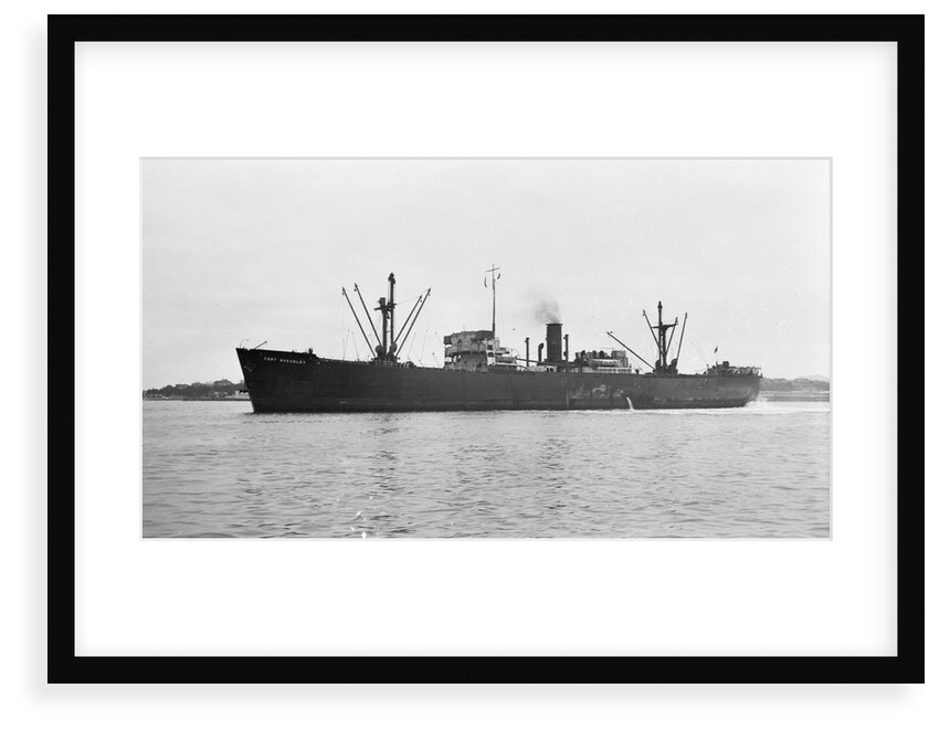 General cargo 'Fort Nakasley' (1943) under way by unknown