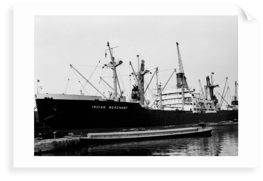 Victory type, general cargo ship 'Indian Merchant' (Br, 1944), ex 'Lewiston Victory' India S S Co Ltd by unknown