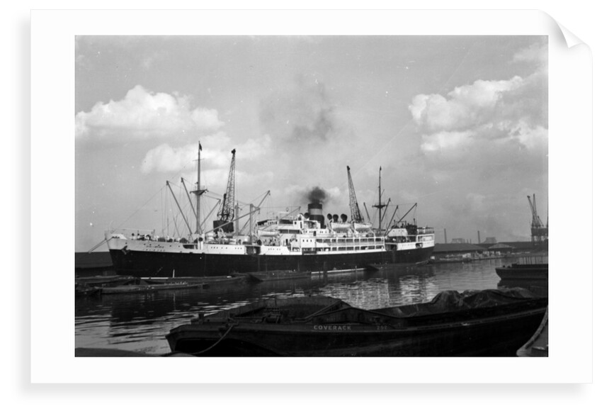 Passenger/cargo steamer the 'Jal-Azad' (Br, 1948), launched as 'El Hind' Scindia Steam Navigation Co Ltd. by Unknown