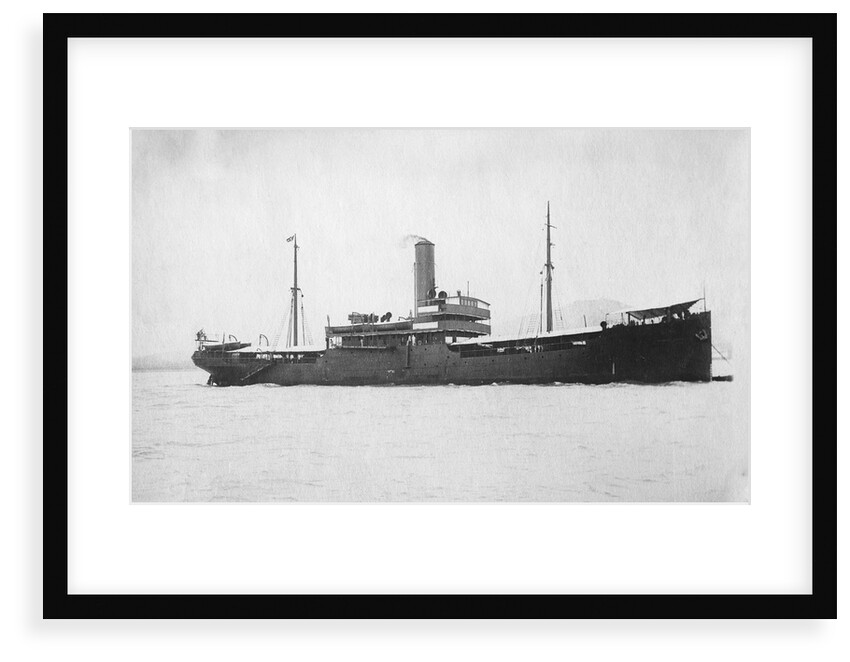 'Kwai Sang' (Br, 1917), at moorings by unknown
