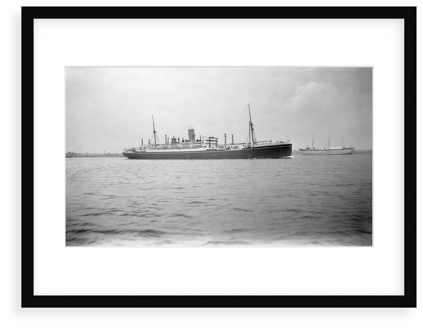 'Moreton Bay' (1921) under way by unknown