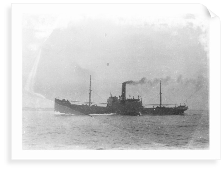 Ossian' (Br, 1919), under way by unknown