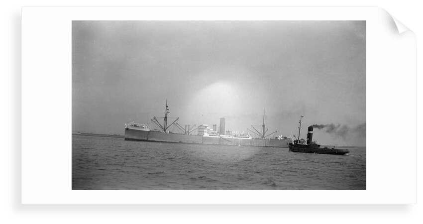 'Port Nicholson' (Br, 1919), underway off Gravesend by Unknown