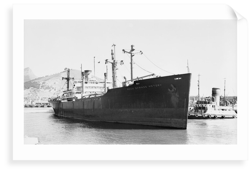 'Rock Springs Victory' (Am, 1945) in Cape Town Harbour by unknown
