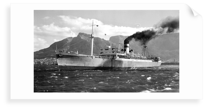 The 'Umgeni' (Br, 1938) in Cape Town harbour by unknown