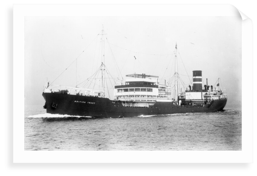 'British Trust' tanker (Br, 1939, British Tanker Co Ltd) under way by unknown