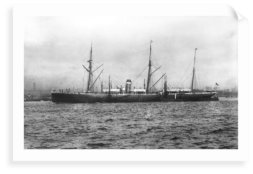 Sarmatian' (Br, 1871) passenger/cargo liner J & A Allan (Allan Line) by unknown