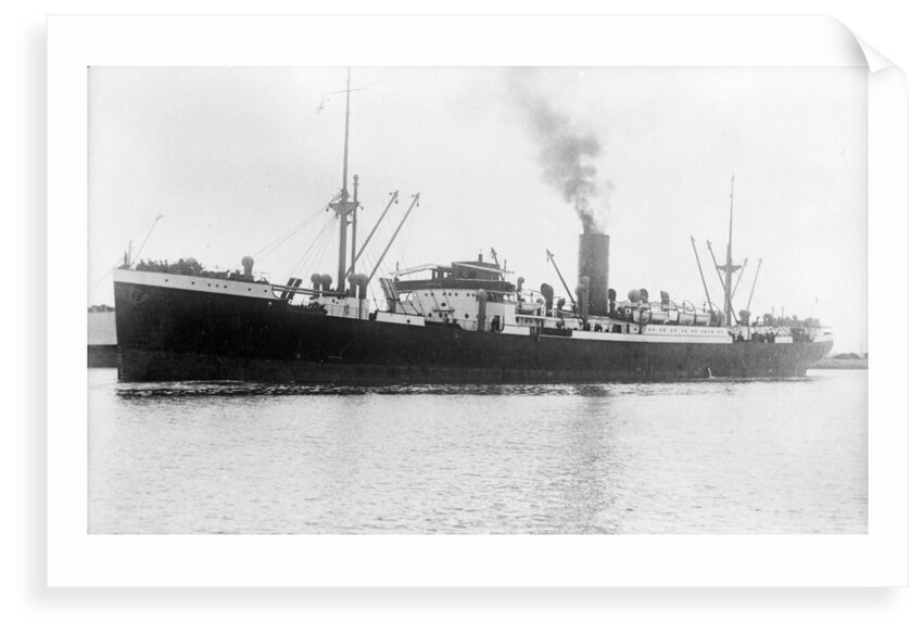 'Clan Mactavish' (Br, 1921), under tow by unknown