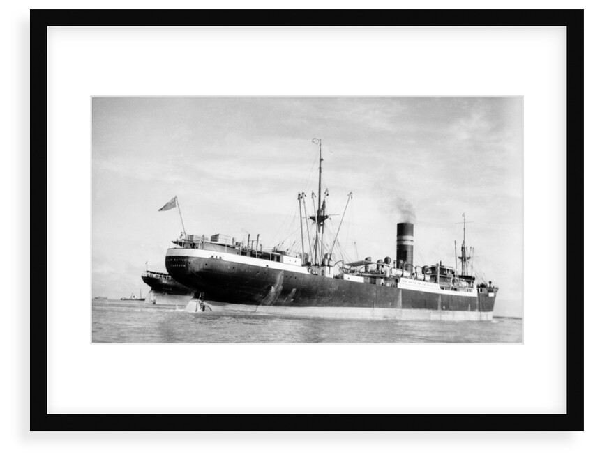 'Clan Mactavish' (Br, 1921), under way at Beira by unknown