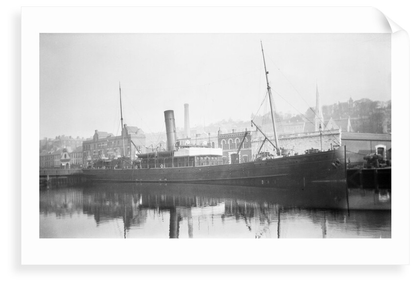 'Skerryvore' (Br, 1898) at quayside, Cork by unknown