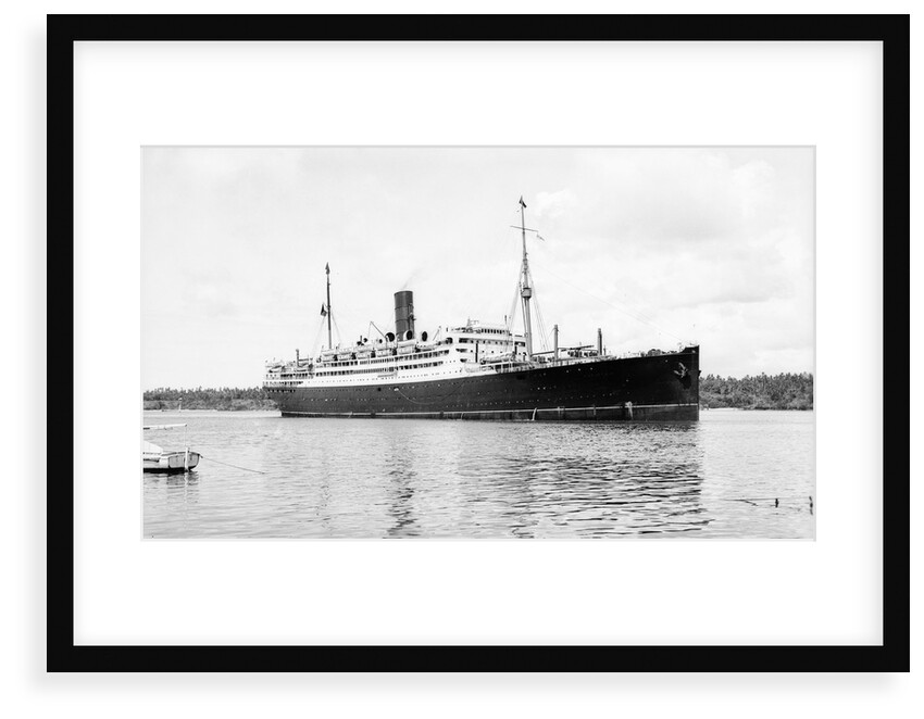 Cunard passenger liner 'Carinthia' (Br, 1925) under way by Unknown