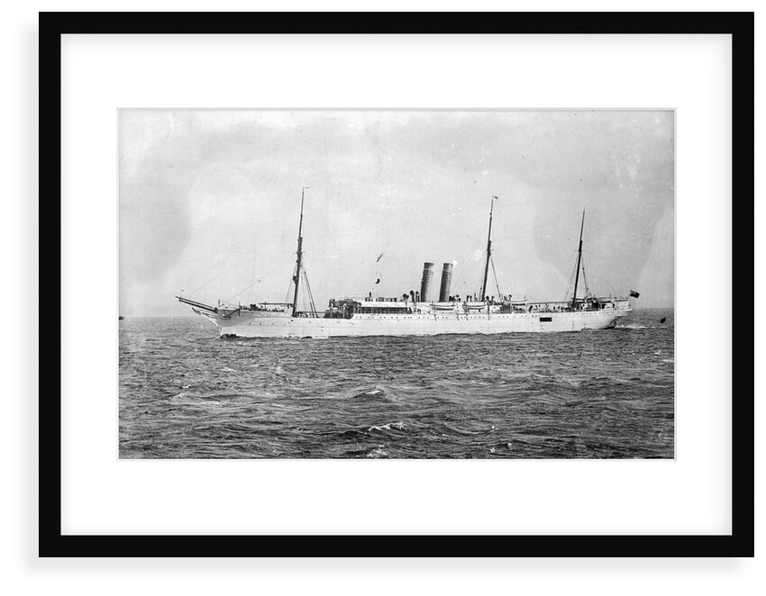 'Port Henderson' (Br, 1884) passenger/cargo liner, under way by Unknown
