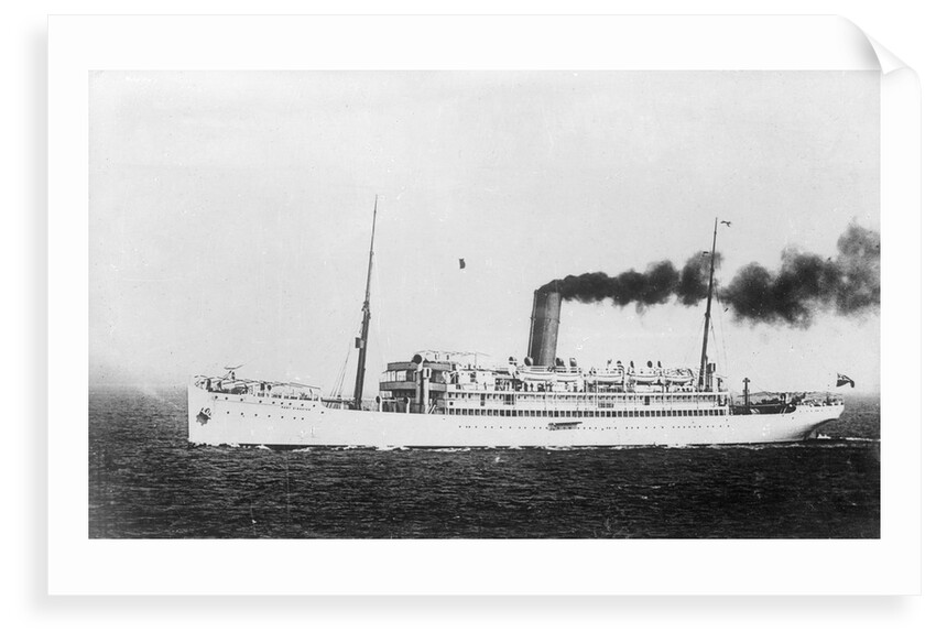 'Port Kingston' (Br,1904) under way by unknown