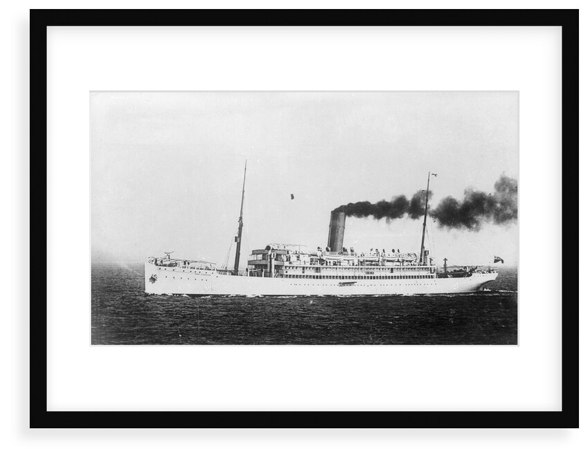 'Port Kingston' (Br,1904) under way by unknown