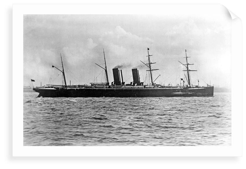 'Oregon' (1883) under way by unknown