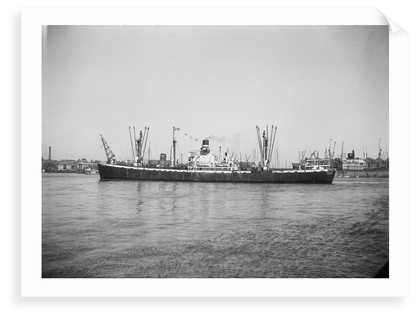'Speaker' (1943) in Cape Town harbor by Unknown