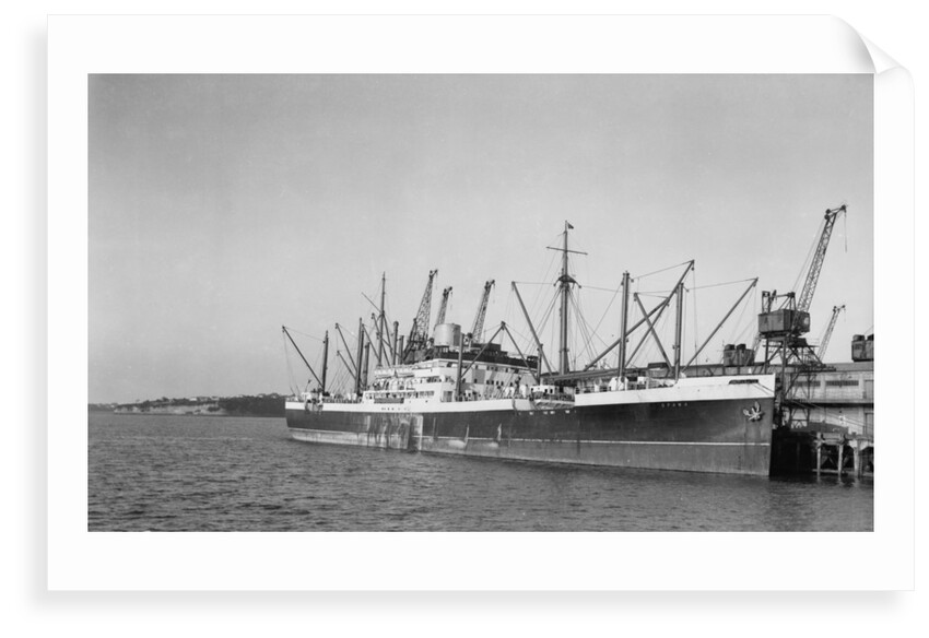 The 'Opawa' (Br, 1931) at quayside by unknown