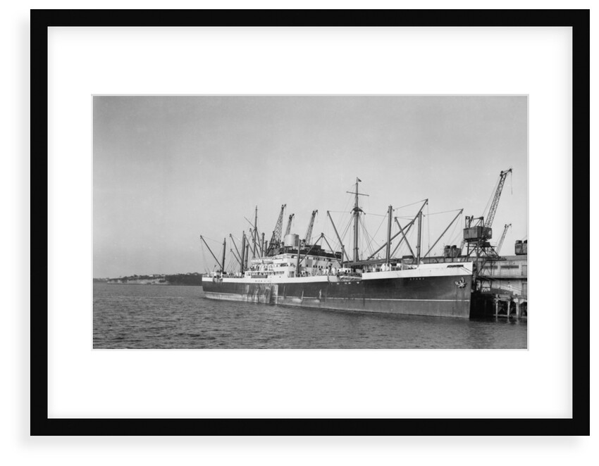 The 'Opawa' (Br, 1931) at quayside by unknown