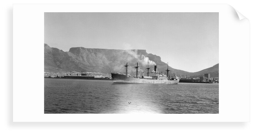 'Good Hope Castle' (Br, 1945), in Cape Town harbour by unknown