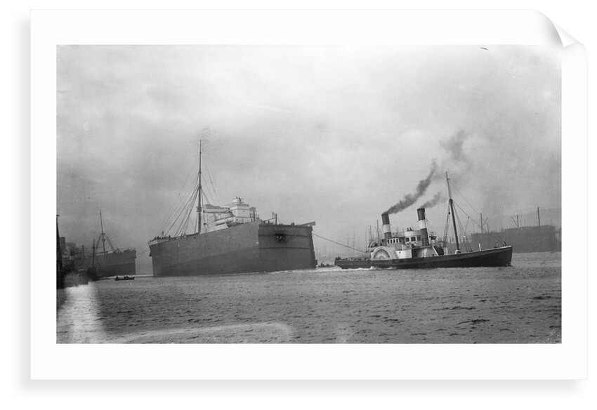 Paddle tug 'Pathfinder' (Br) 51.11 1876,  ex. 'Pilot Fish' Liverpool Steam Tug Co Ltd. by unknown