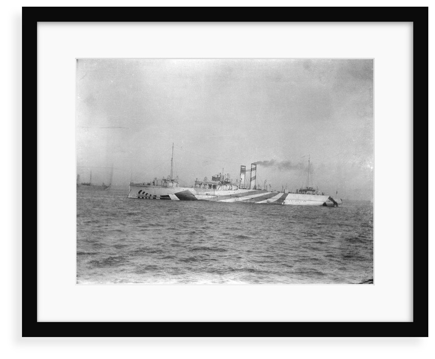 Port side view just forward of the broadside of Train Ferry No. 1 (1917) by unknown