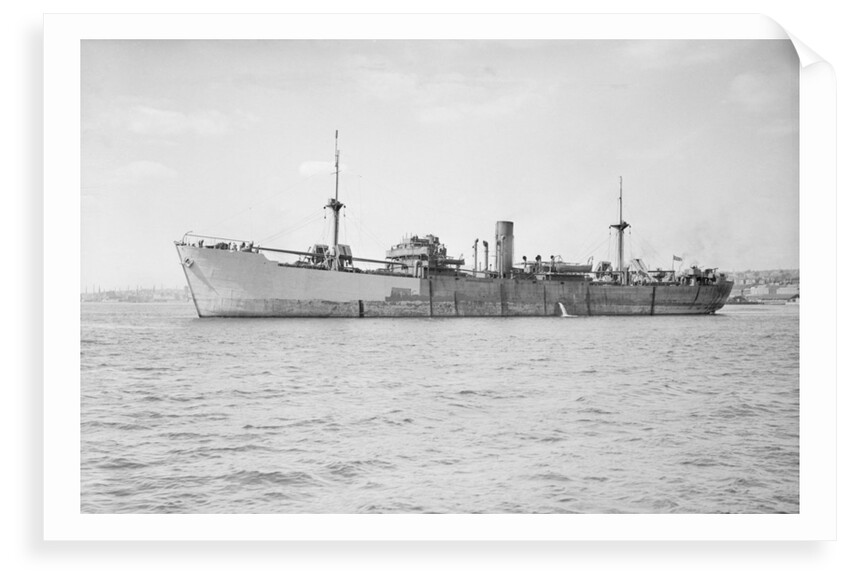 Photograph of general cargo vessel 'Baron Semple' (1939) under way in 1941-1943 by unknown