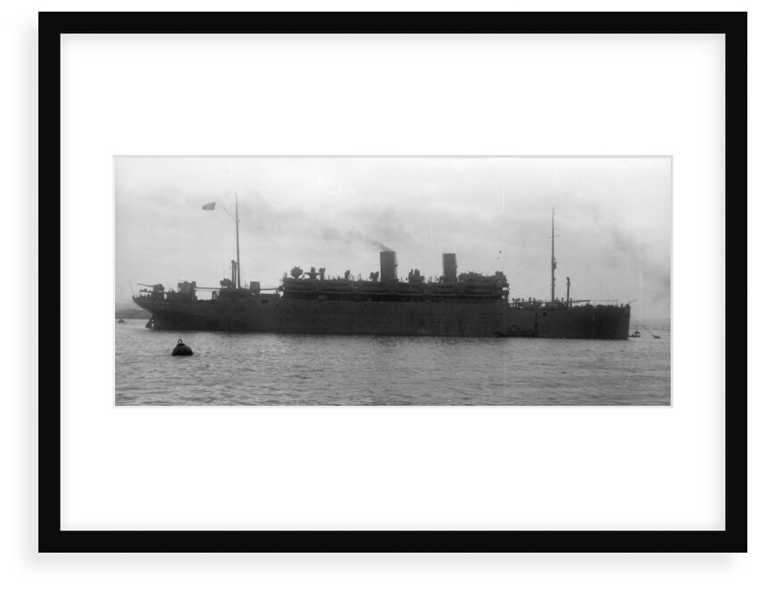 'Cuba' (Br, 1923) at moorings by unknown