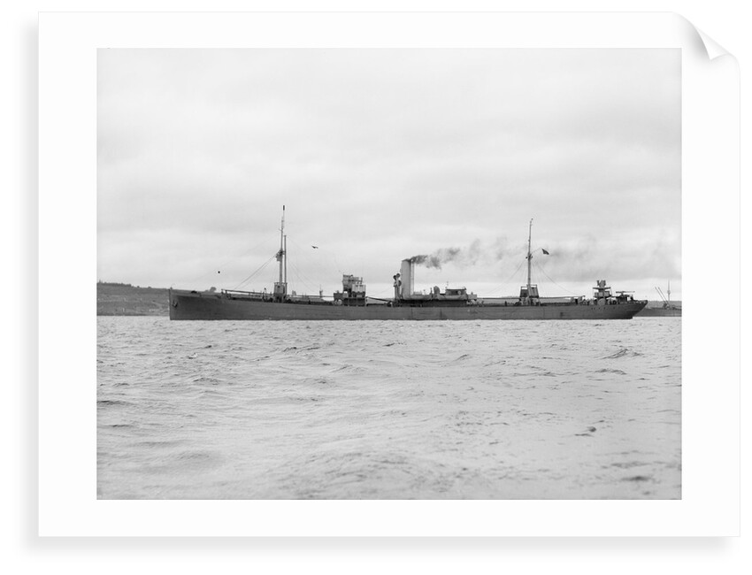 'Empire Ibex' (Br, 1918), at anchor, Halifax Nova Scotia by unknown