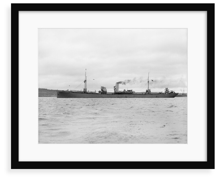 'Empire Ibex' (Br, 1918), at anchor, Halifax Nova Scotia by unknown