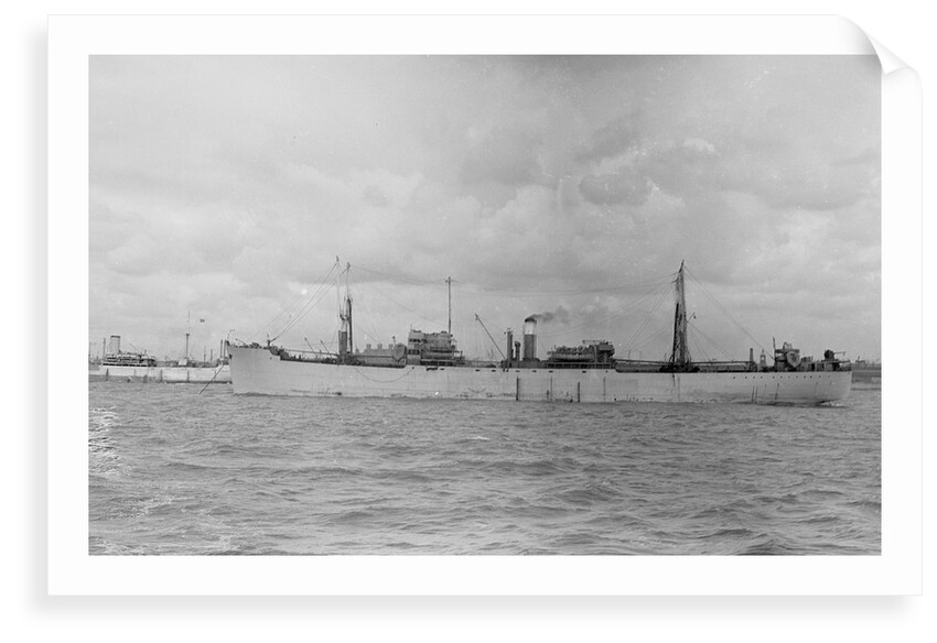 'Empire Lancer' (Br, 1942) anchored at port by unknown