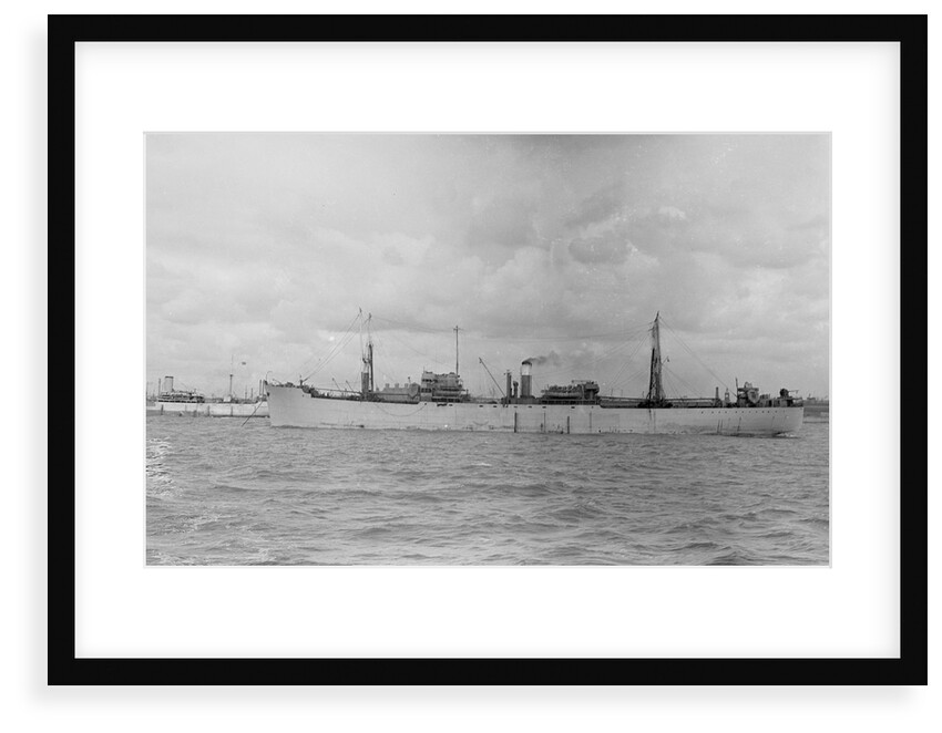 'Empire Lancer' (Br, 1942) anchored at port by unknown