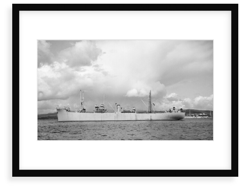 'Empire Outpost' (Br, 1943) at anchor in the Clyde anchorage by unknown