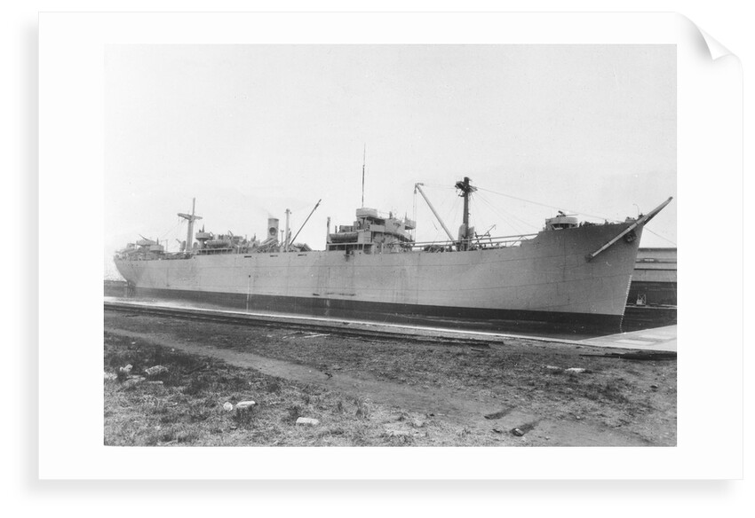 'Empire Prowess' (Br, 1943) at quayside by unknown