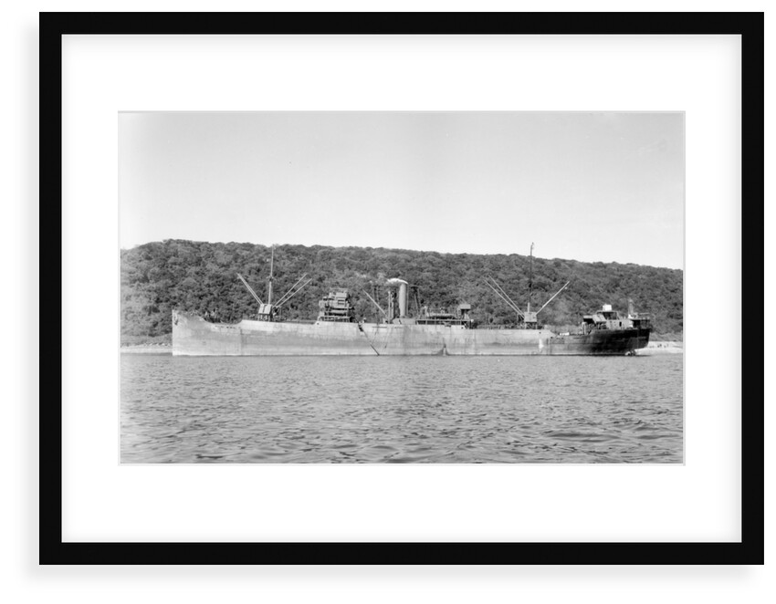 'Empire Stour' (Br, 1930) general cargo ship, lying at moorings by unknown