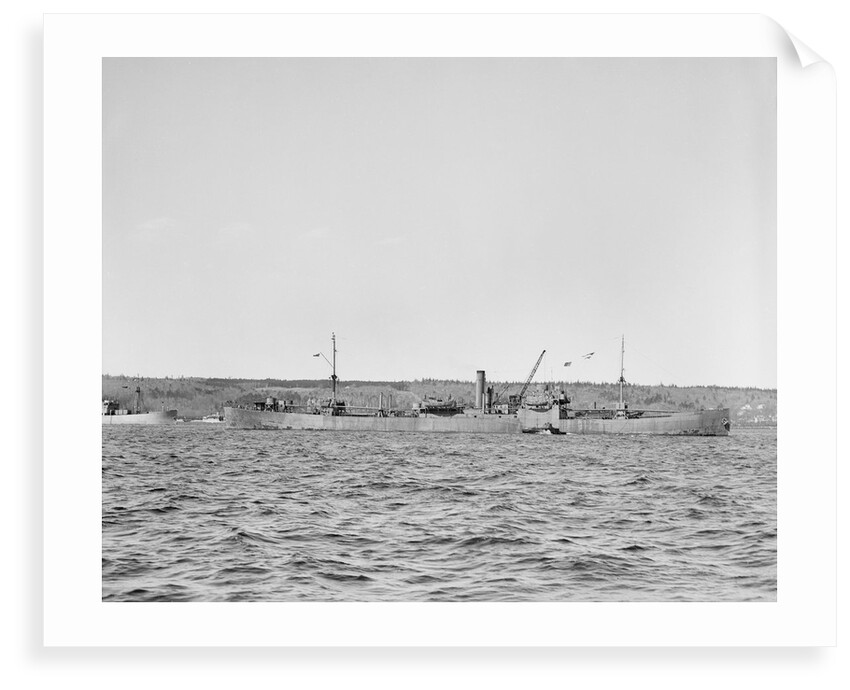 'Essex Lance' (Br, 1918) at anchor in Bedford Basin, Halifax, Nova Scotia, Canada by unknown
