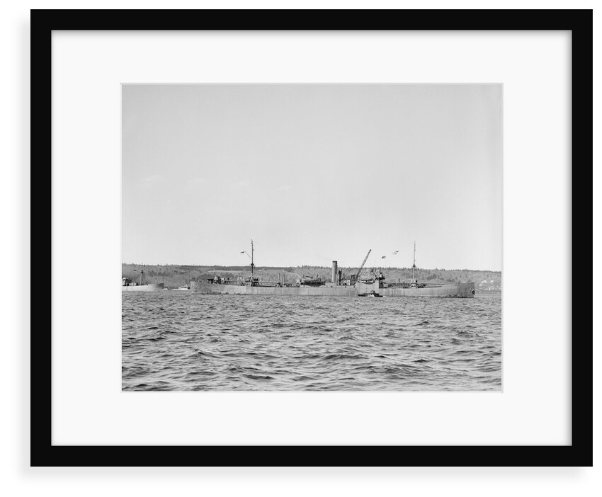'Essex Lance' (Br, 1918) at anchor in Bedford Basin, Halifax, Nova Scotia, Canada by unknown
