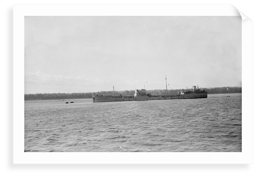 'Norsol' (No, 1941) at a mooring in the River Mersey by unknown