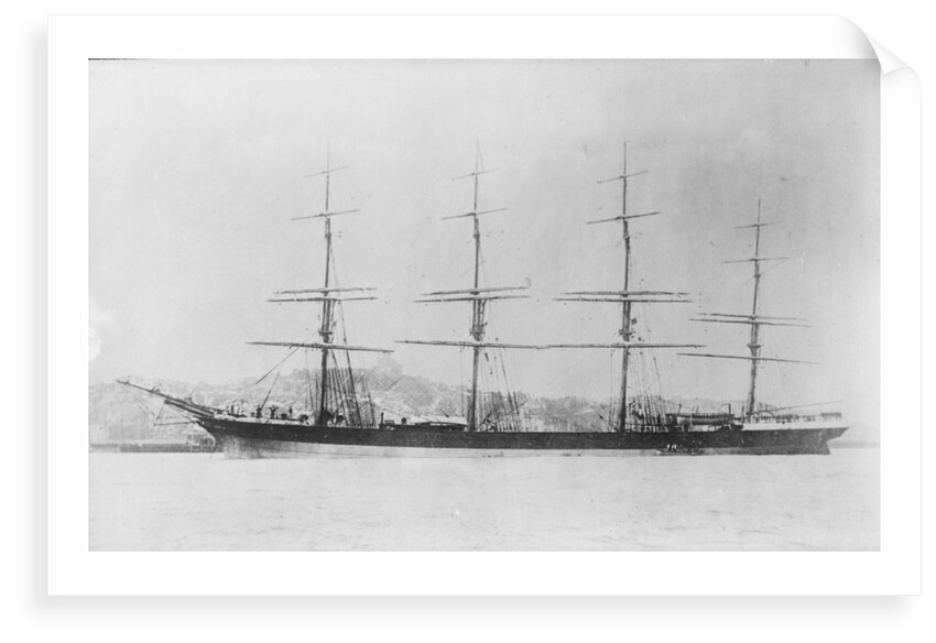 'Drumburton' (Br 1881), at anchor by Anonymous