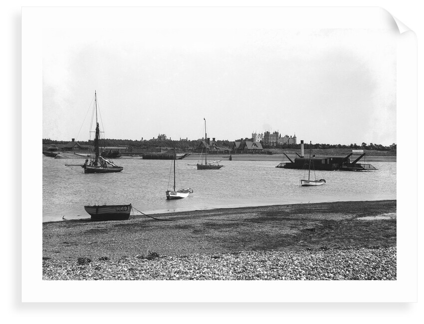 A view from the Felixstowe shore looking across the River Deben to Bawdsey, with Bawdsey Manor in the background by Smiths Suitall Ltd.
