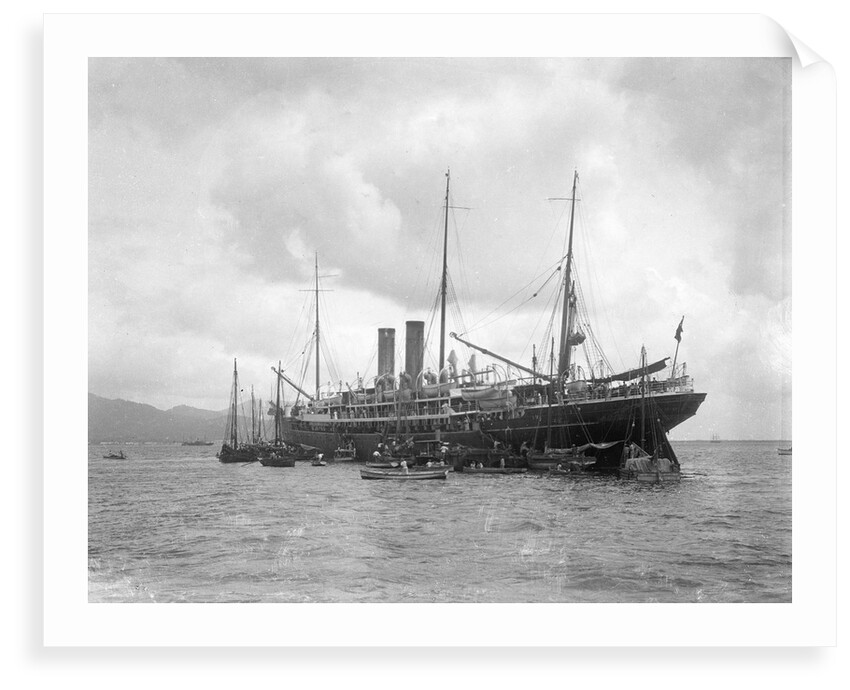 'Magdalena' (Br, 1889), at anchor off Trinidad by unknown
