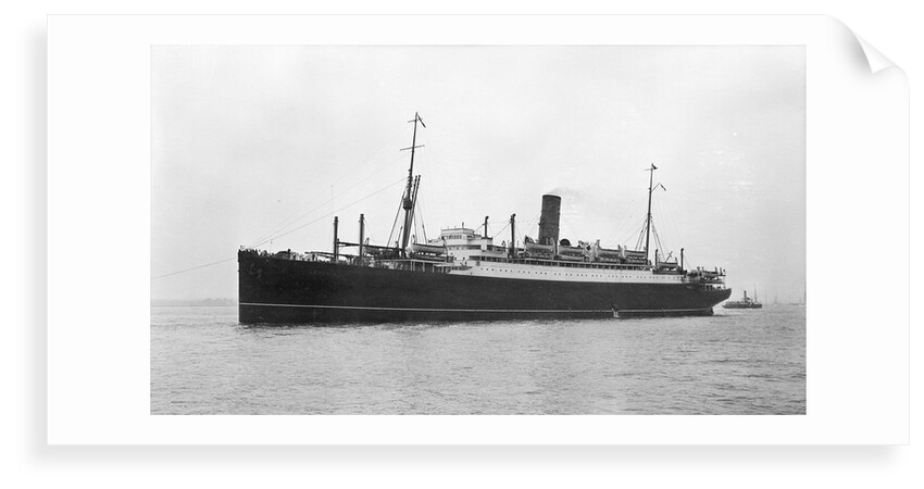 The 'Antonia' (Br, 1921)  under tow at Southampton by unknown