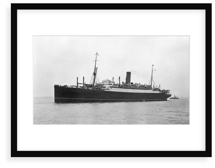 The 'Antonia' (Br, 1921)  under tow at Southampton by unknown