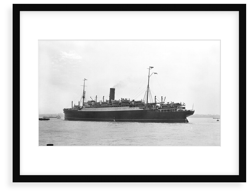 The 'Antonia' (Br, 1921) under way at Southampton by unknown