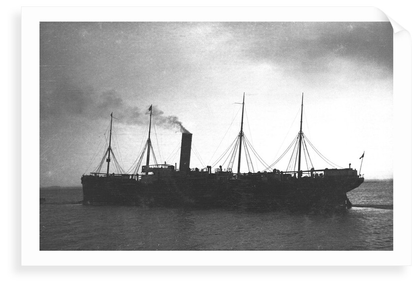 'Oxonian' (Br, 1898) under way by unknown