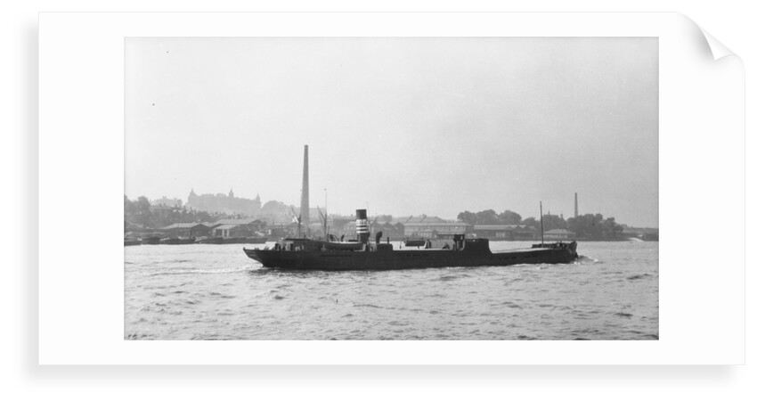 The 'Suntrap'  (Br, 1929) under way on the River Thames at Woolwich, bound up river for the Nine Elms Gas Works by Unknown