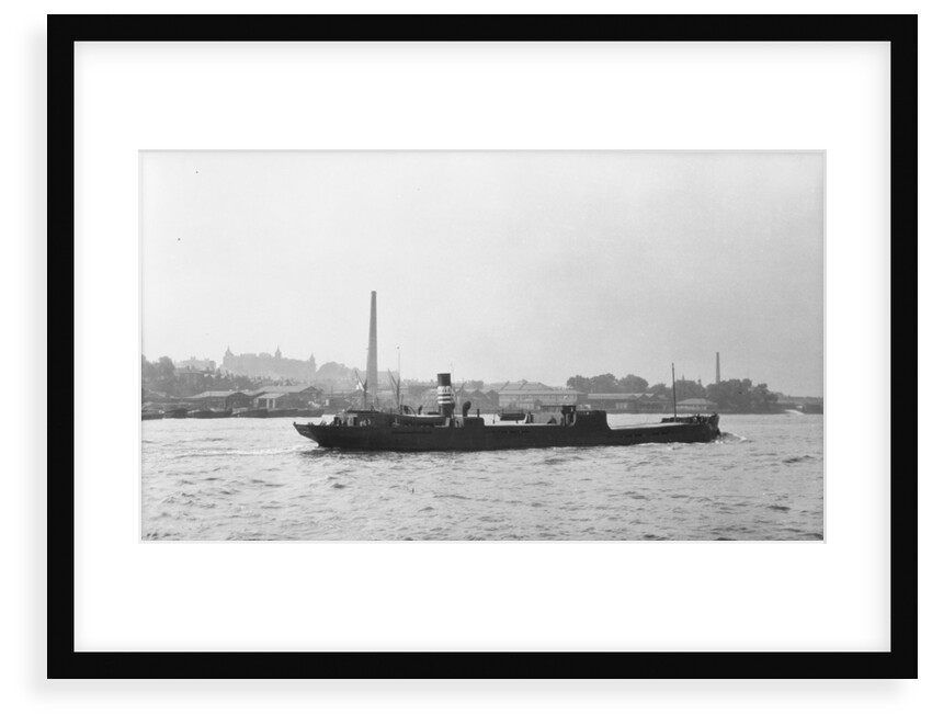 The 'Suntrap'  (Br, 1929) under way on the River Thames at Woolwich, bound up river for the Nine Elms Gas Works by Unknown